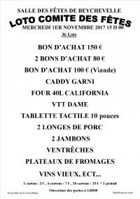 Loto Comité des Fêtes
