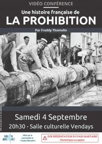 Vidéo-Conférence : Une histoire française de la Prohibition