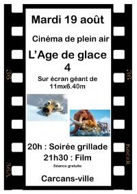 Cinéma de Plein Air - L'Age de Glace 4