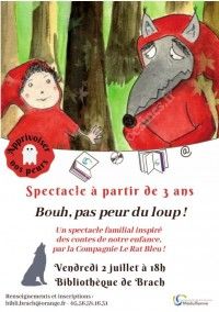 Spectacle Bouh, pas peur du loup !