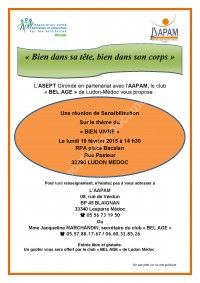 Réunion de Sensibilisation sur le Thème du Bien Vivre