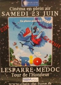 Ciné en plein air - RIO