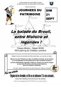 LA BALADE DU BREUIL, entre Histoire et Légendes !