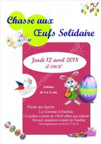 Chasse aux Oeufs Solidaire