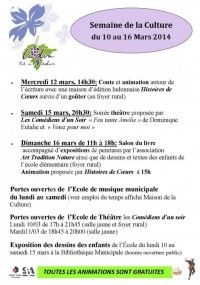 Semaine de la Culture