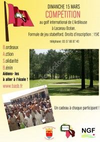 Compétition de Golf