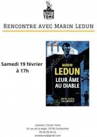 Rencontre avec Marin Ledun