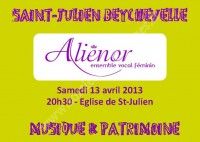 Concert Aliénor, ensemble vocal féminin