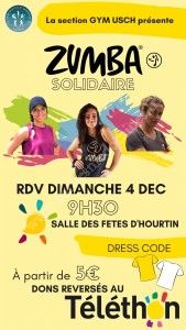 Zumba Solidaire - Téléthon 2022