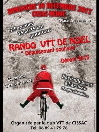Rando VTT de Noël