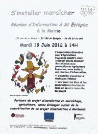 S'intaller Maraicher