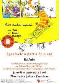 Spectacle enfant Bidule