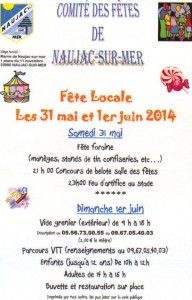 Fête locale de Naujac sur Mer