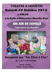 Théâtre : Un air de famille