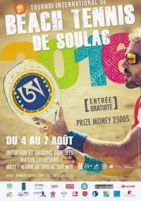 1er Tournoi international de Beach Tennis de Soulac-sur-Mer