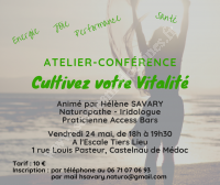 Atelier-conférence : Cultivez votre Vitalité