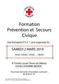 Formations Prévention et Secours Civique