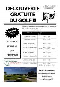 Découverte Gratuite du Golf