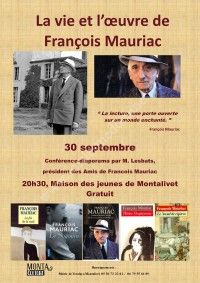 La vie et l'oeuvre de François Mauriac