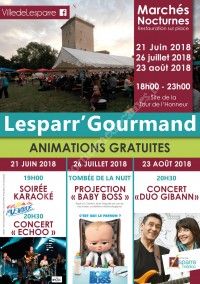 Lesparr'Gourmand 2018 - Fête de la Musique