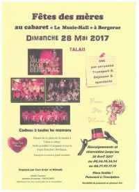 Fête des Mères au Cabaret de Bergerac
