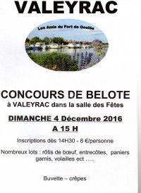 CONCOURS DE BELOTE