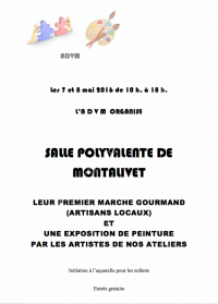 Marché Gourmand & Expo de Peinture