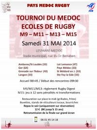 Grand tournoi régional de l'école de rugby