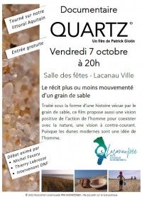 Débat / Documentaire : Quartz