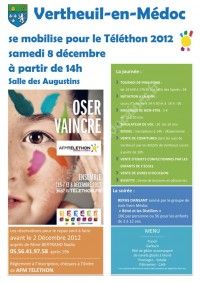 Vertheuil-en-Médoc se Mobilise pour le Téléthon