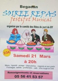 Soirée Repas Festif et Musical