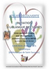 INITIATION LANGUE DES SIGNES