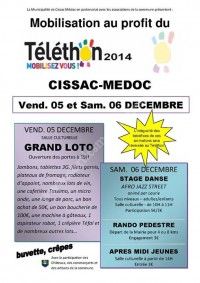 Téléthon à Cissac