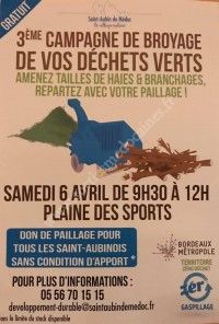 Broyage de vos déchets verts