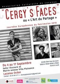Exposition Cergy's FACES de Jean-Pierre Duvergé