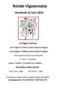 Ronde Vigeannaise 2015