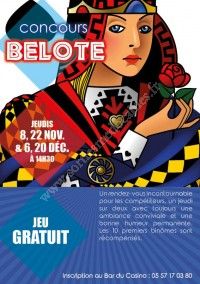 Tournoi de belote ou tarot