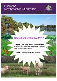 Opération : Nettoyons la Nature