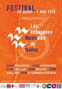 Festival Les Echappées musicales du Médoc, soirée son et lumières Couleurs et saveurs