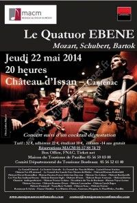 Concert du Quatuor Ebene