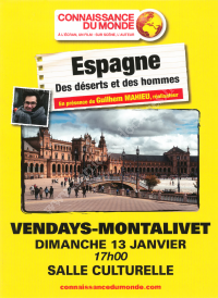 Conférence Espagne, des déserts et des hommes
