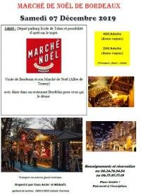 Marché de Noël de Bordeaux 2019