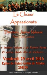 Concert du Choeur Appassionata