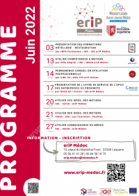 ERIP Médoc : Atelier Connaissance du Médoc