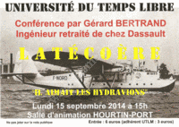 Conférence : Il Croyait aux Hydravions