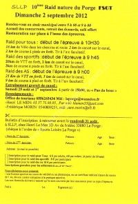 10ème Raid Nature Triathlon