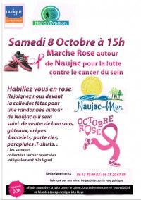 Marche au profit Octobre Rose