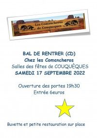 Bal de Rentrée chez Les Comancheros
