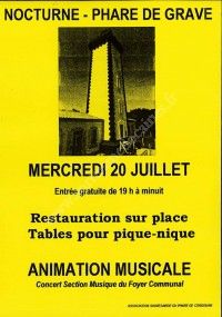 Nocturne Phare de Grave