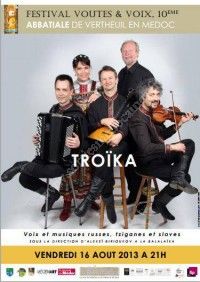 Festival Voûtes et Voix - Troïka